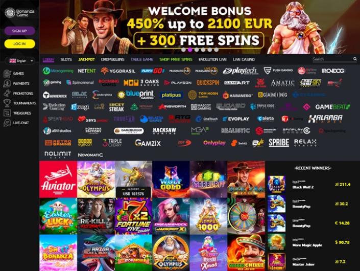 BonanzaGame Casino - Witaj w Świecie Niezapomnianych Wrażeń